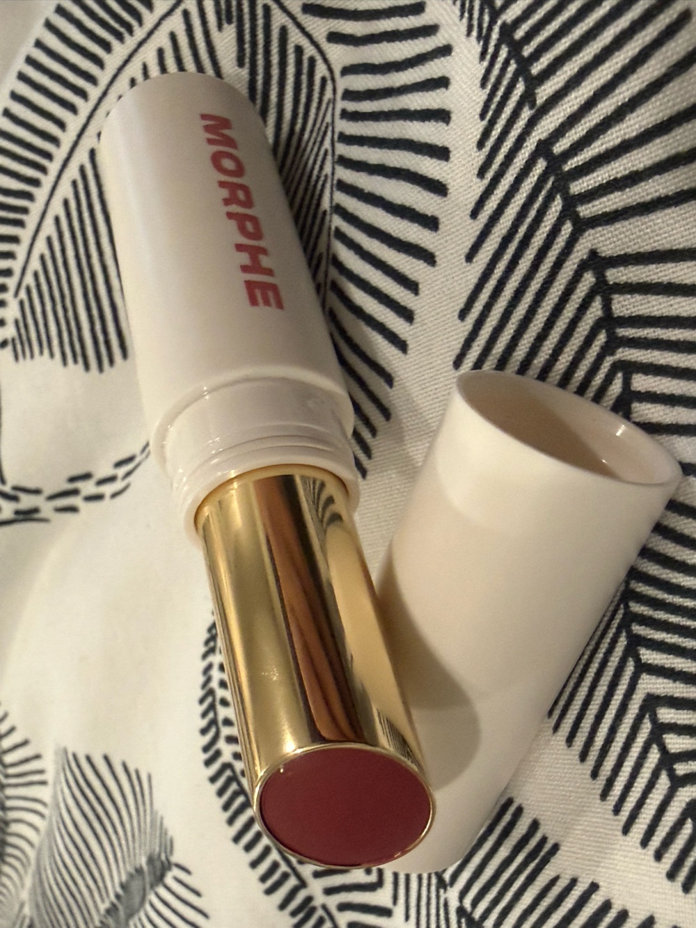 Morphe Hydrating Lip Balm — Dusty Rose with Gold Accent